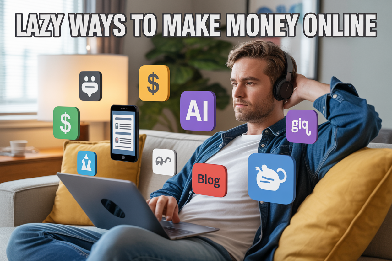 10 Lazy Ways to Make Money Online (That Actually Work)