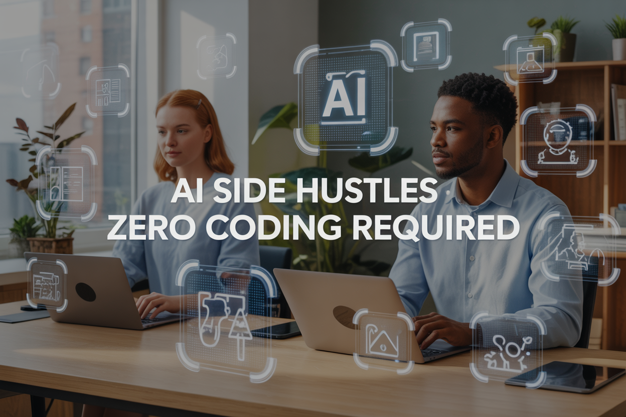 AI Side Hustles You Can Start With Zero Technical Skills